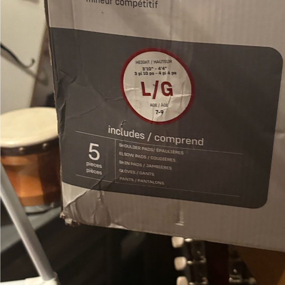 Kids Protective Gear Set - Gray - Picture 1 of 7